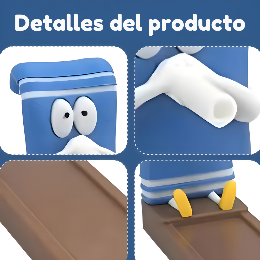 Porta incienso con forma de toalla